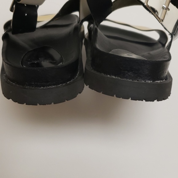 Zara Strappy Sandals Size 7.5 - Picture 4 of 8